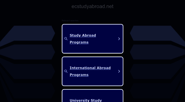 ecstudyabroad.net