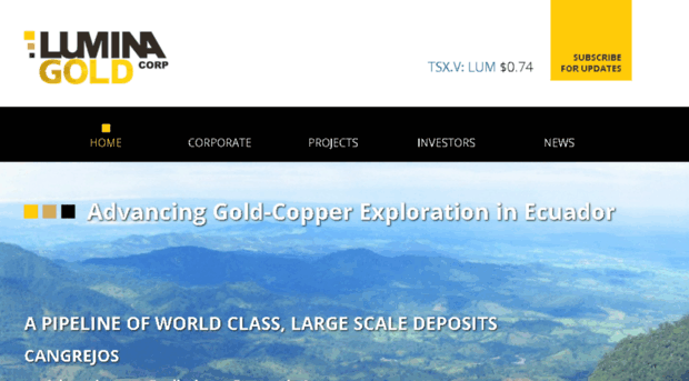 ecuadorgoldandcopper.com