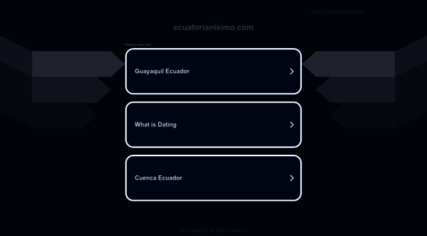 ecuatorianisimo.com