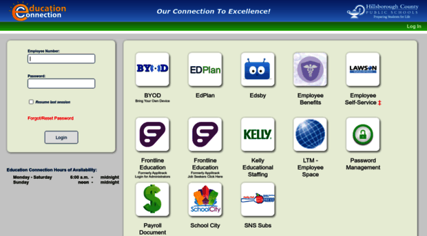 Edconnect sdhc k12 fl us Education Connection Login Edconnect 