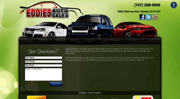 eddiesdealsonwheels.com