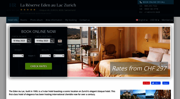 eden-au-lac-zurich.hotel-rez.com