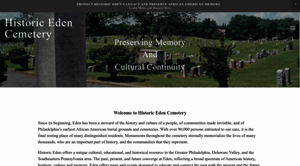 edencemetery.org