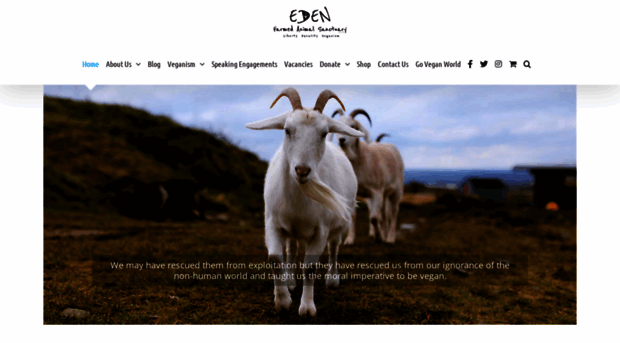 edenfarmedanimalsanctuary.com