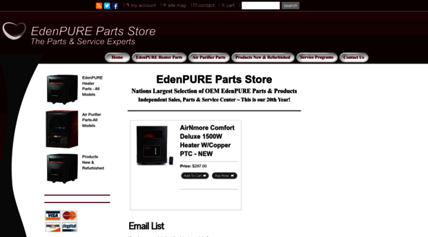 edenpurepartsstore.com