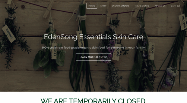 edensongskincare.com