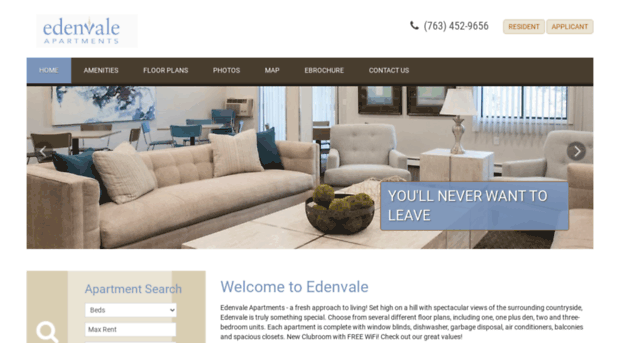 edenvaleapts.com