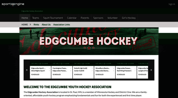 edgcumbehockey.com