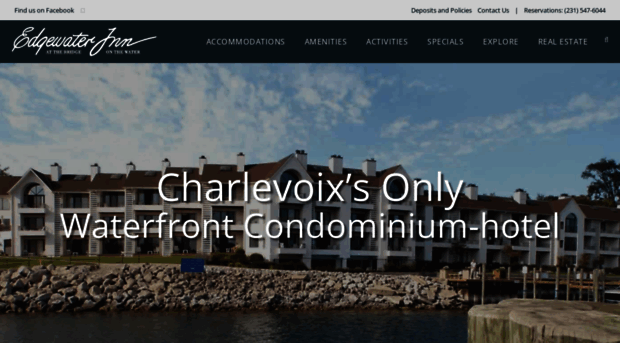 edgewater-charlevoix.com