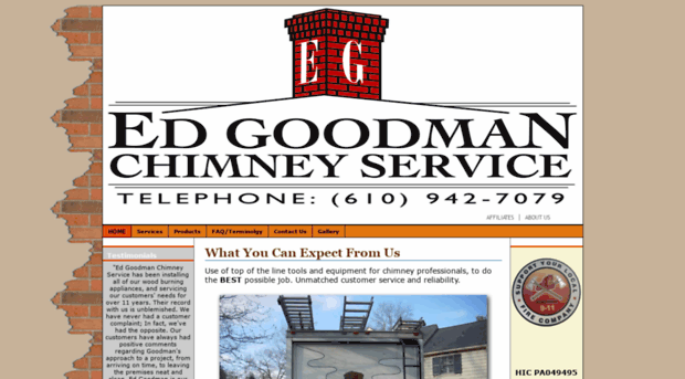 edgoodmanchimneyservice.com