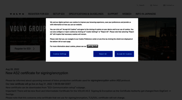 edi.volvogroup.com