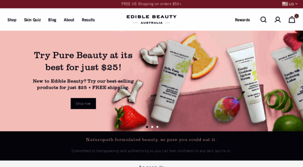 ediblebeautyaustralia.com