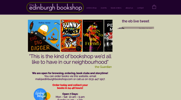 edinburghbookshop.com