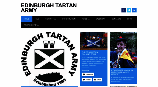 edinburghtartanarmy.com