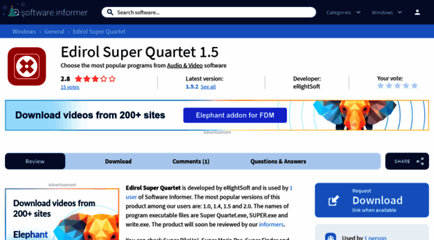 edirol-super-quartet.software.informer.com