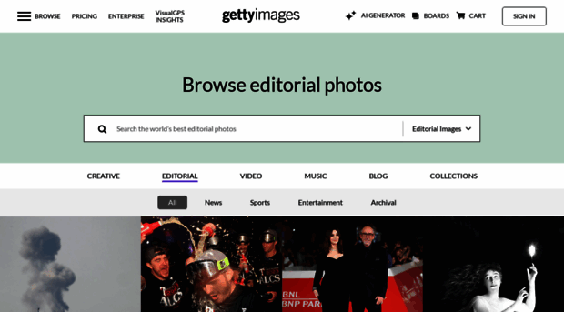 editorial.gettyimages.com