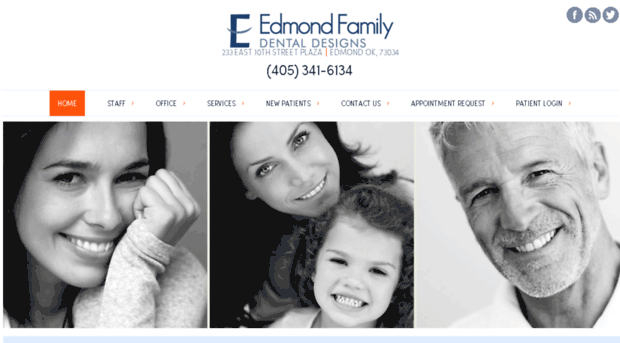 edmondfamilydentaldesigns.com