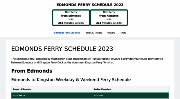 edmondsferryschedule.com