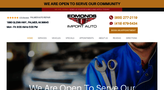 edmondsimportauto.com