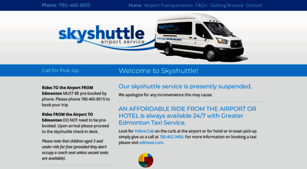 edmontonskyshuttle.com