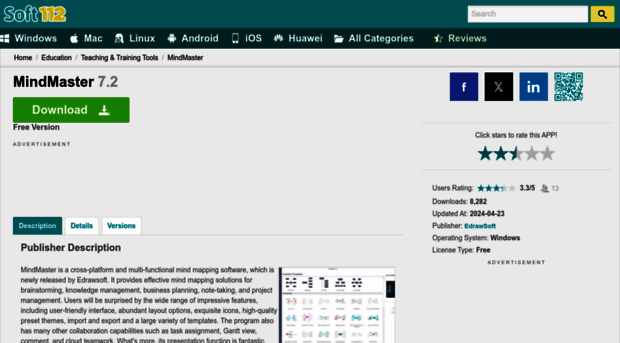 edraw-mindmaster.soft112.com