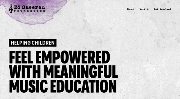 edsheeranfoundation.com