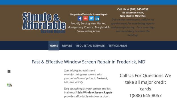 edswindowscreenrepair.com