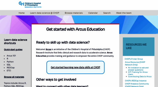 education.arcus.chop.edu