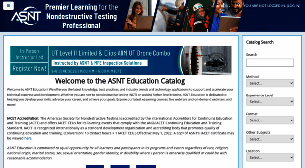 education.asnt.org