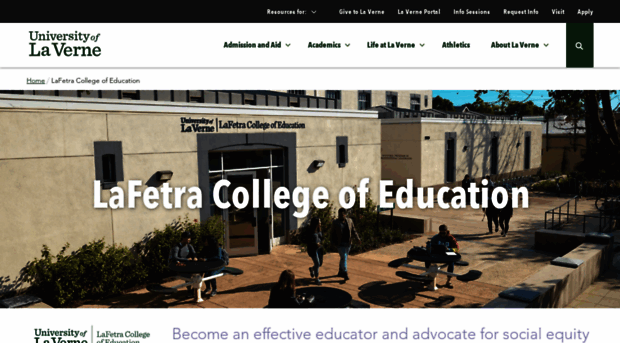 education.laverne.edu