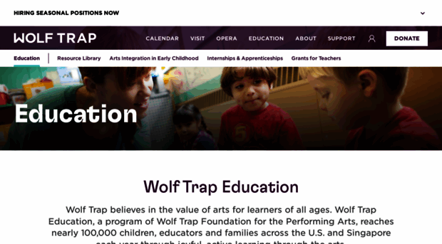 education.wolftrap.org