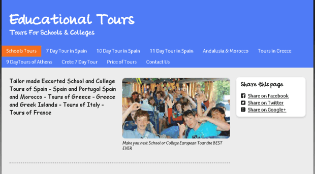 educationaltoursforschools.co.uk