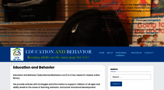 educationandbehavior.com