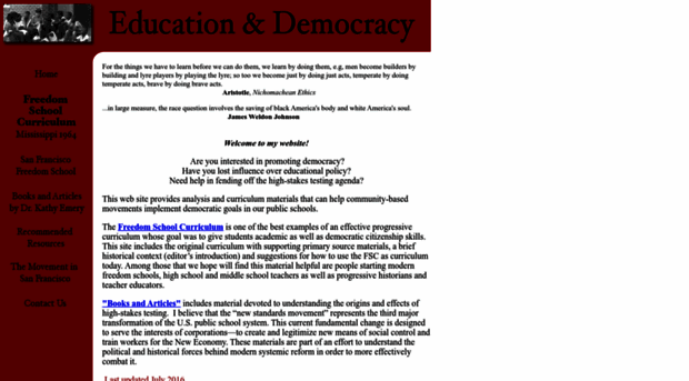 educationanddemocracy.org