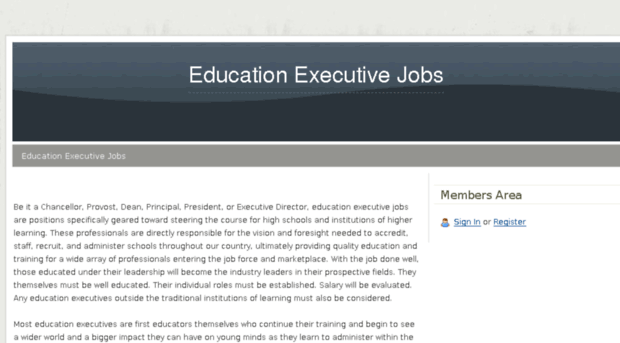 educationexecutivejobs.webs.com