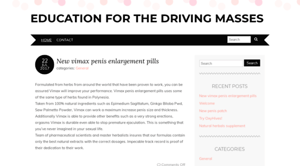 educationforthedrivingmasses.com