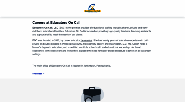 educators-on-call.workable.com