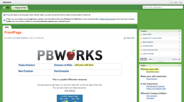 educators.pbworks.com