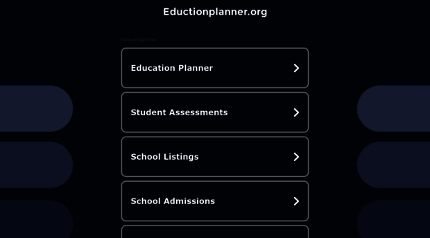 eductionplanner.org