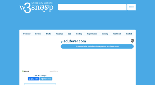 edufever.com.w3snoop.com