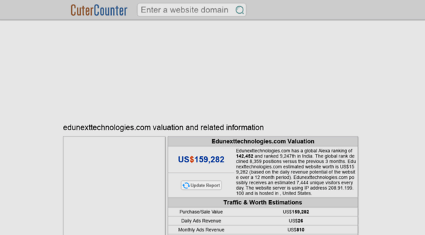 edunexttechnologies.com.cutercounter.com
