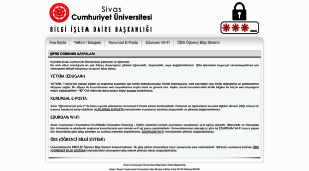 eduroam.cumhuriyet.edu.tr