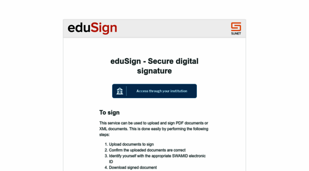edusign.sunet.se