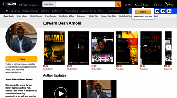 edwarddeanarnold.com