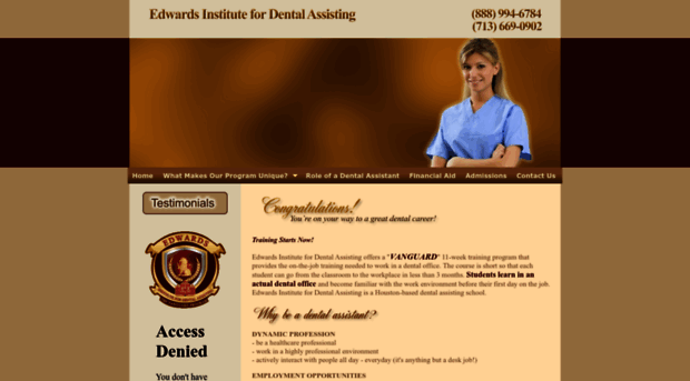 edwardsinstitutefordentalassisting.com