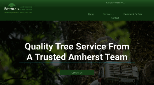 edwardslandclearingandtreeservice.com