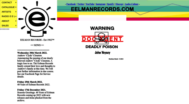 eelmanrecords.com