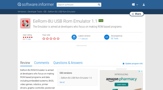 eerom-8u-usb-rom-emulator.software.informer.com