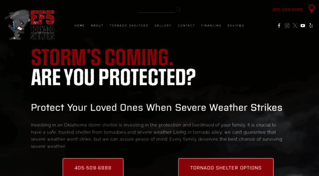 ef5tornadoshelters.com