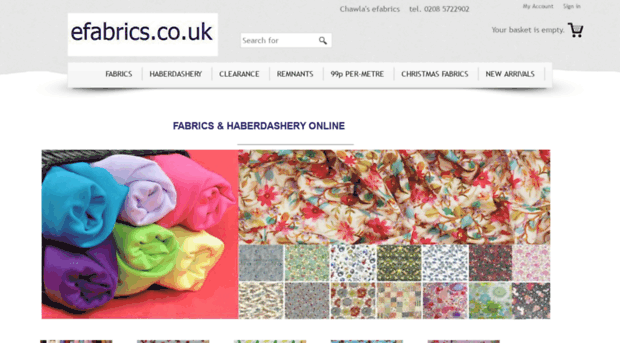 efabrics.co.uk